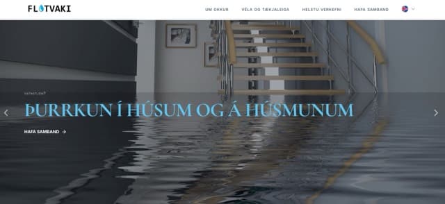 Vefsíðuverkefni fyrir Flotvaki